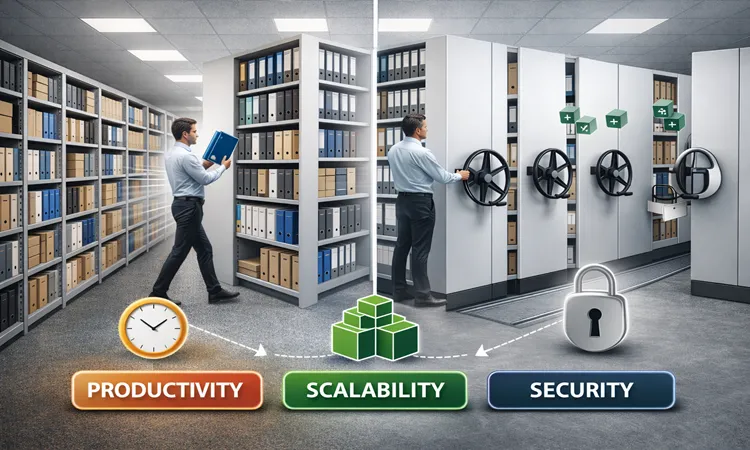 مقايسه از نظر بهره وری، توسعه پذيری و امنيت | مبین بایگان