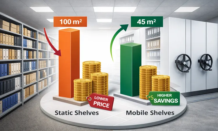مقايسه از نظر فضا، هزينه و ظرفيت ذخيره سازی | مبین بایگان